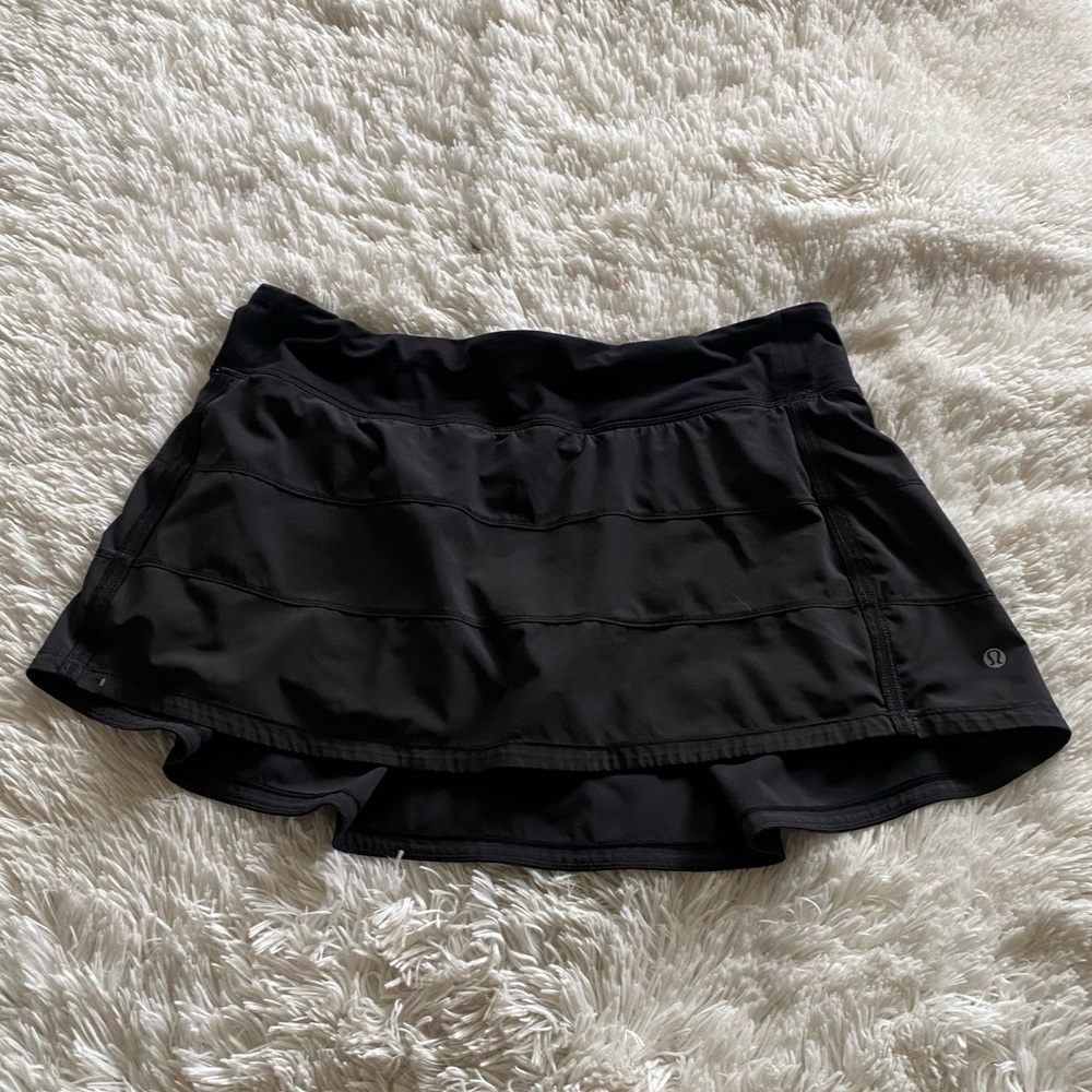 Black Lululemon Skort